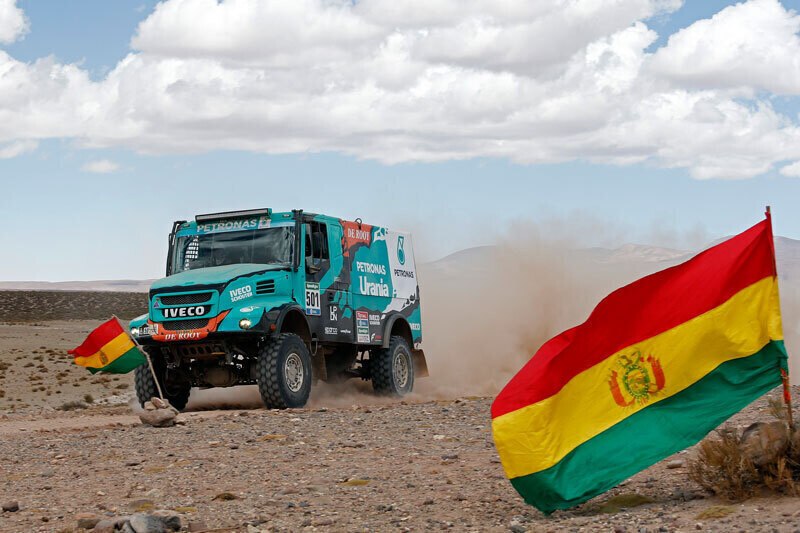 Dakar 2016: Gerard De Rooy ließ diesmal den Konkurrenten auf Kamaz und MAN keine Chance.